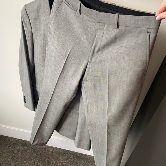 Theory Wool Suit Jacket & Pants - Picture 4 of 9